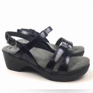 Dansko Black Mules Comfort-Focused Design